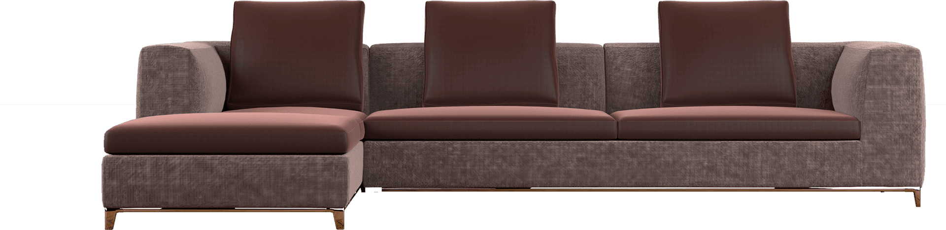 Modern minimalist interior sofa credenza
